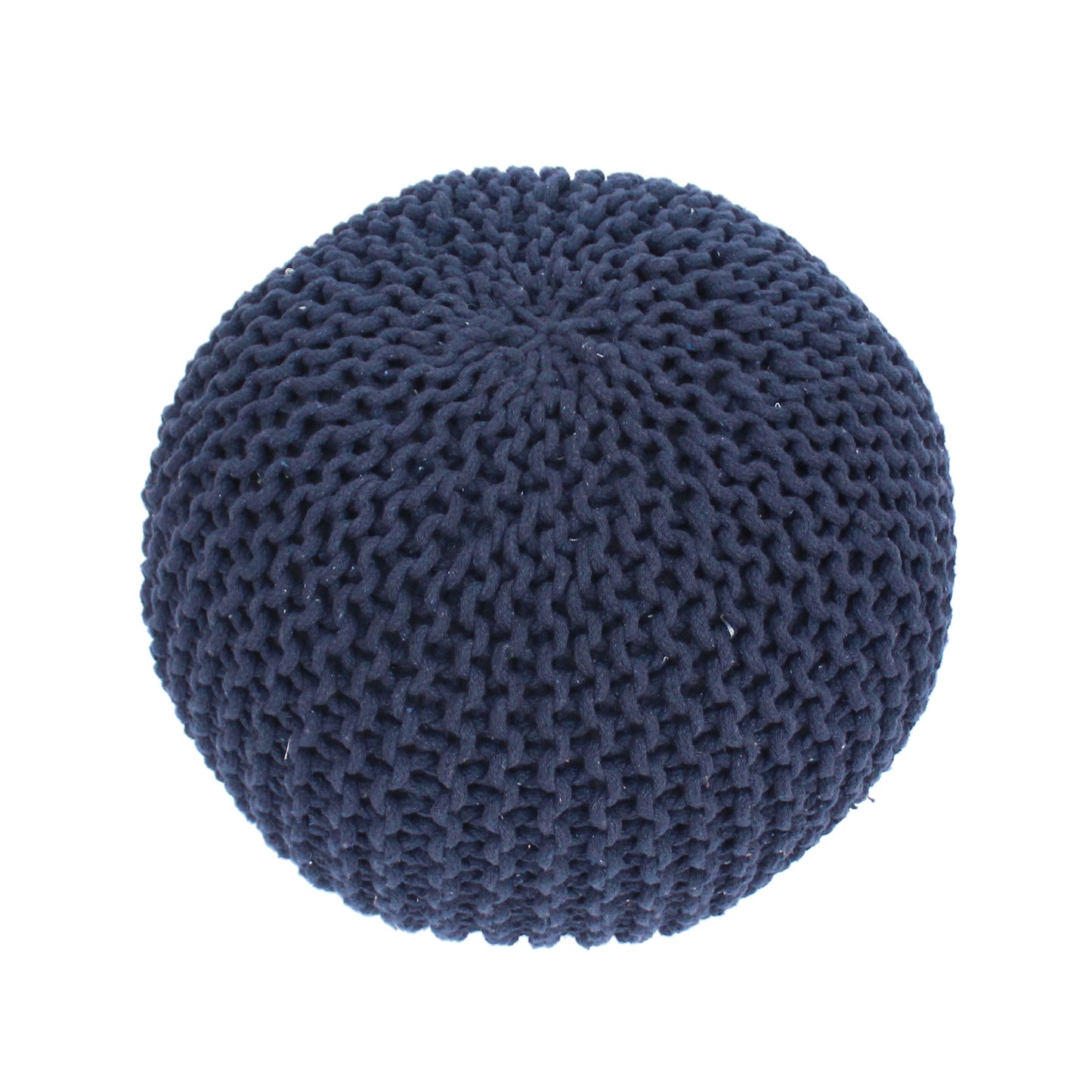 Indoor Bohemian Handcrafted Modern Cotton Ottoman Pouf