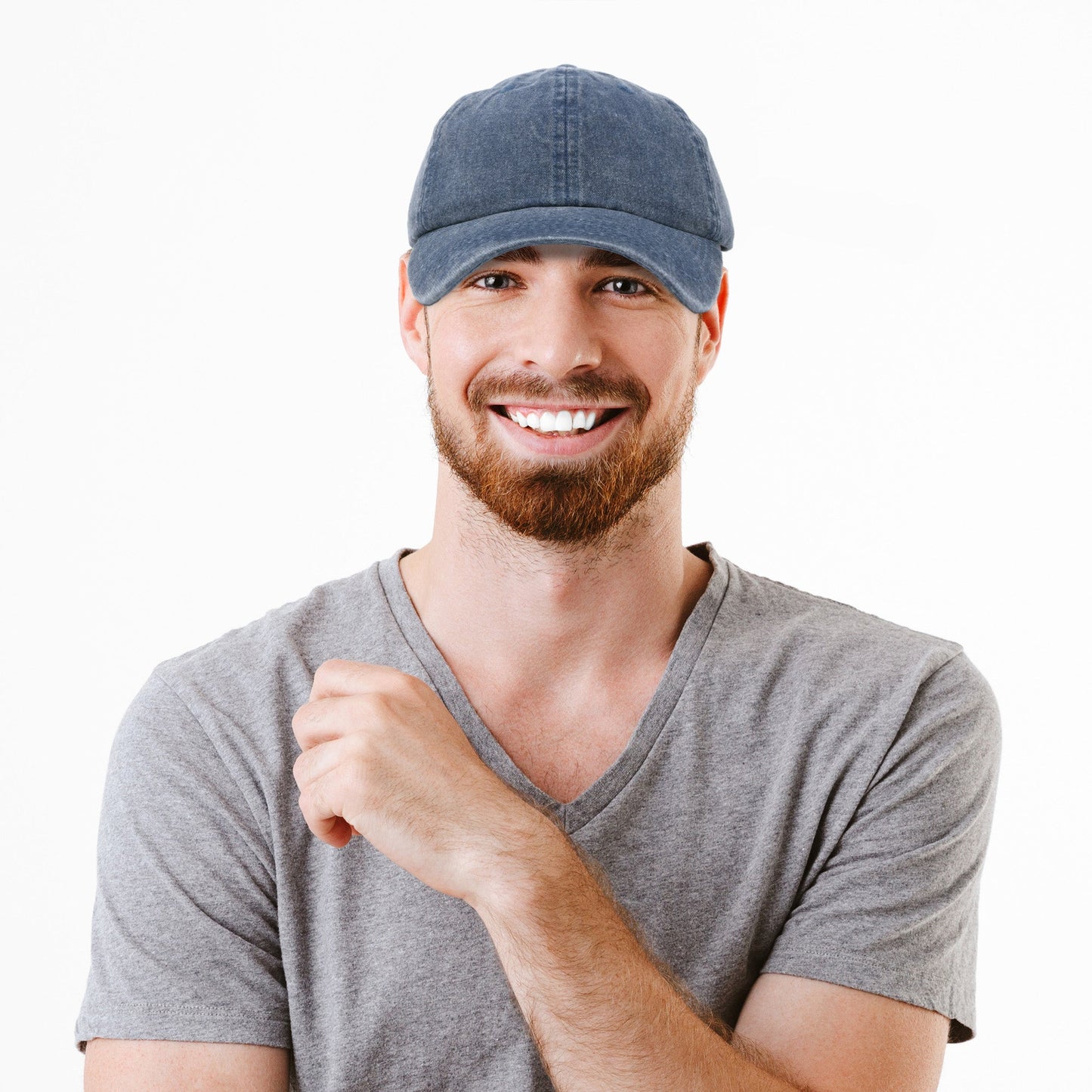 Washed Cotton Baseball Cap for Men/Women