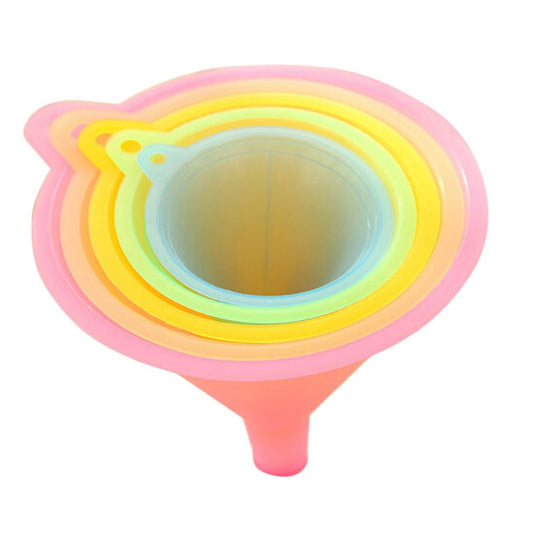 5 Pcs/lot Plastic Funnel Set For General Purpose