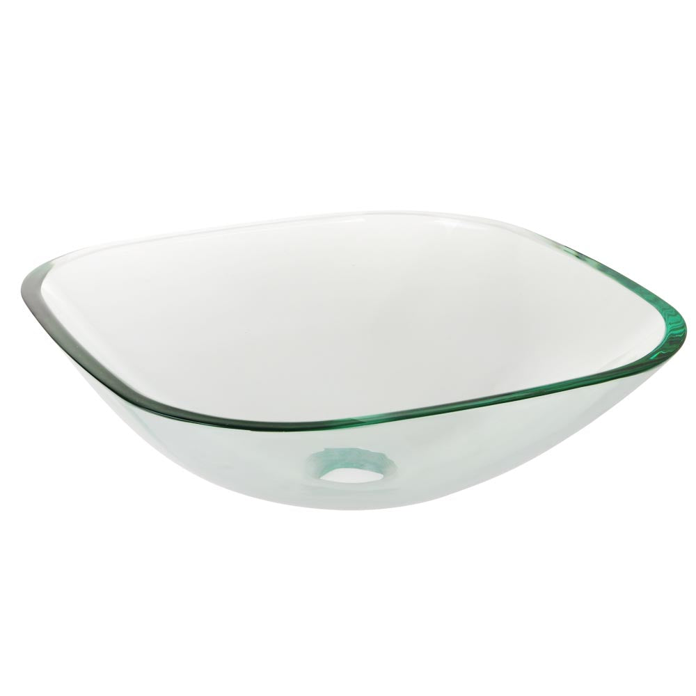 Bathroom Tempered Glass Round Vessel Sink