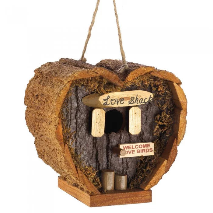 LOVE SHACK BIRDHOUSE