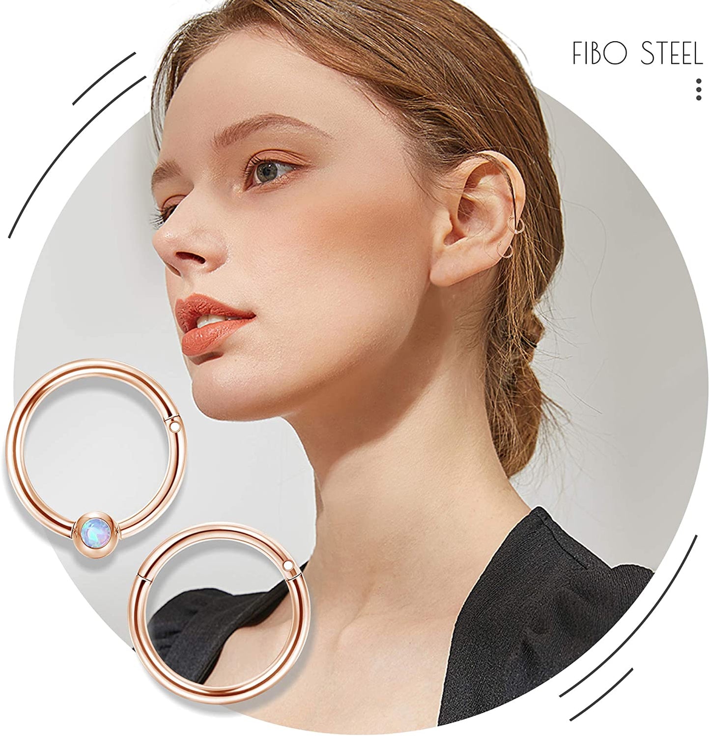 Cartilage Hoop Earrings for Men/Women