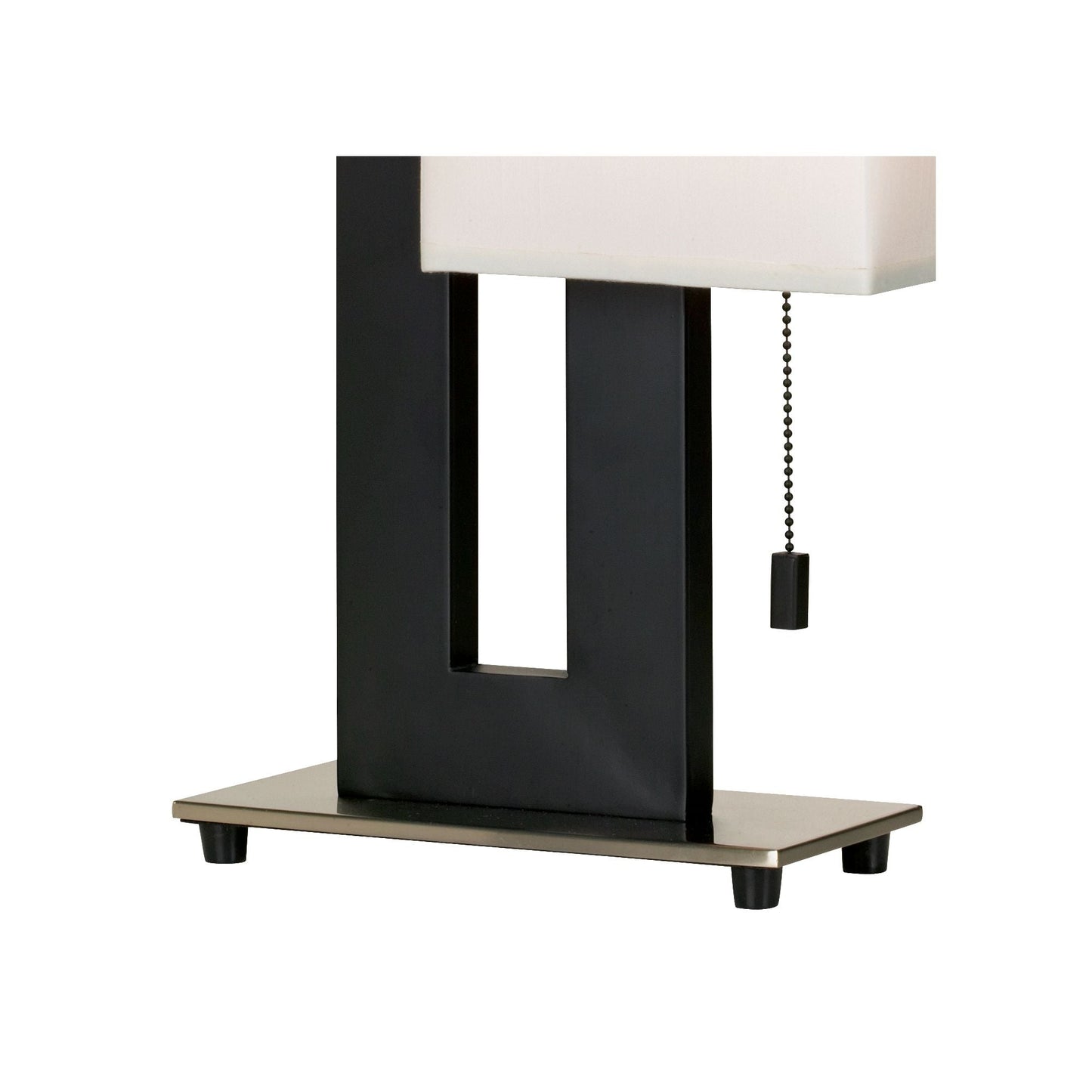 Modern Accent Table Lamp -Black