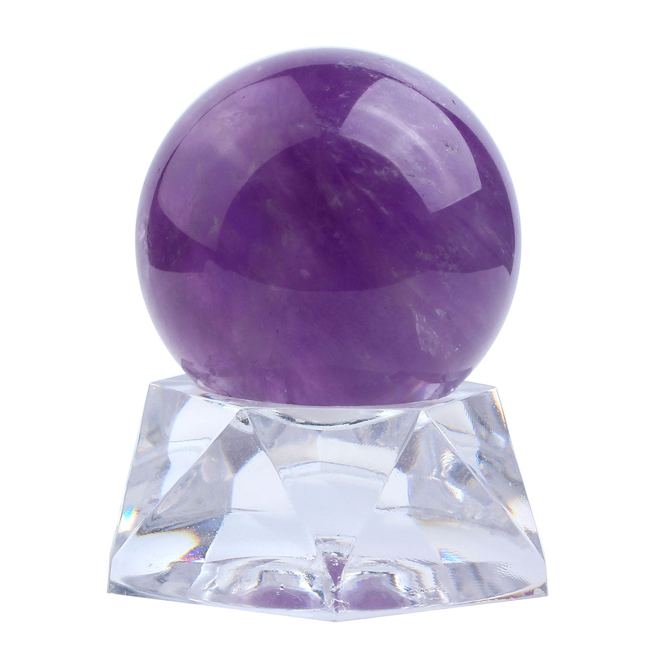 35mm Natural Healing Crystal Gemstone Ball Divination Figurine