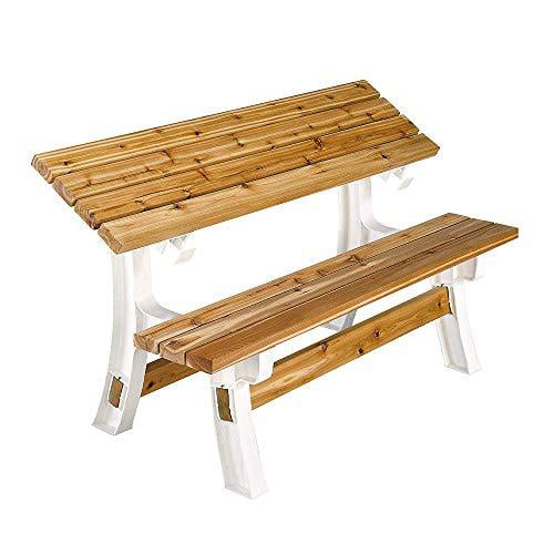 Flip-Top Outdoor Bench