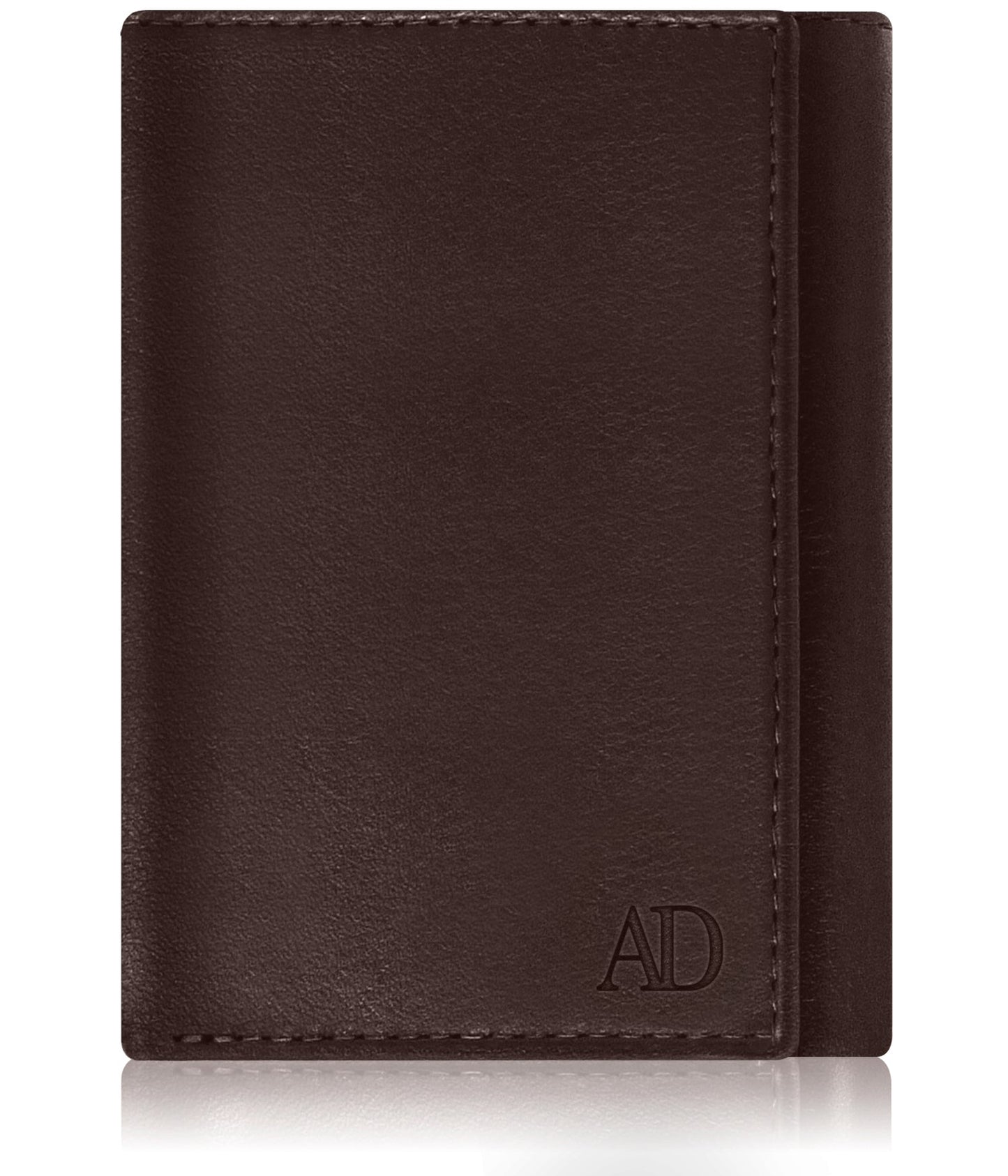 Genuine RFID Leather Slim Trifold Wallets For Men