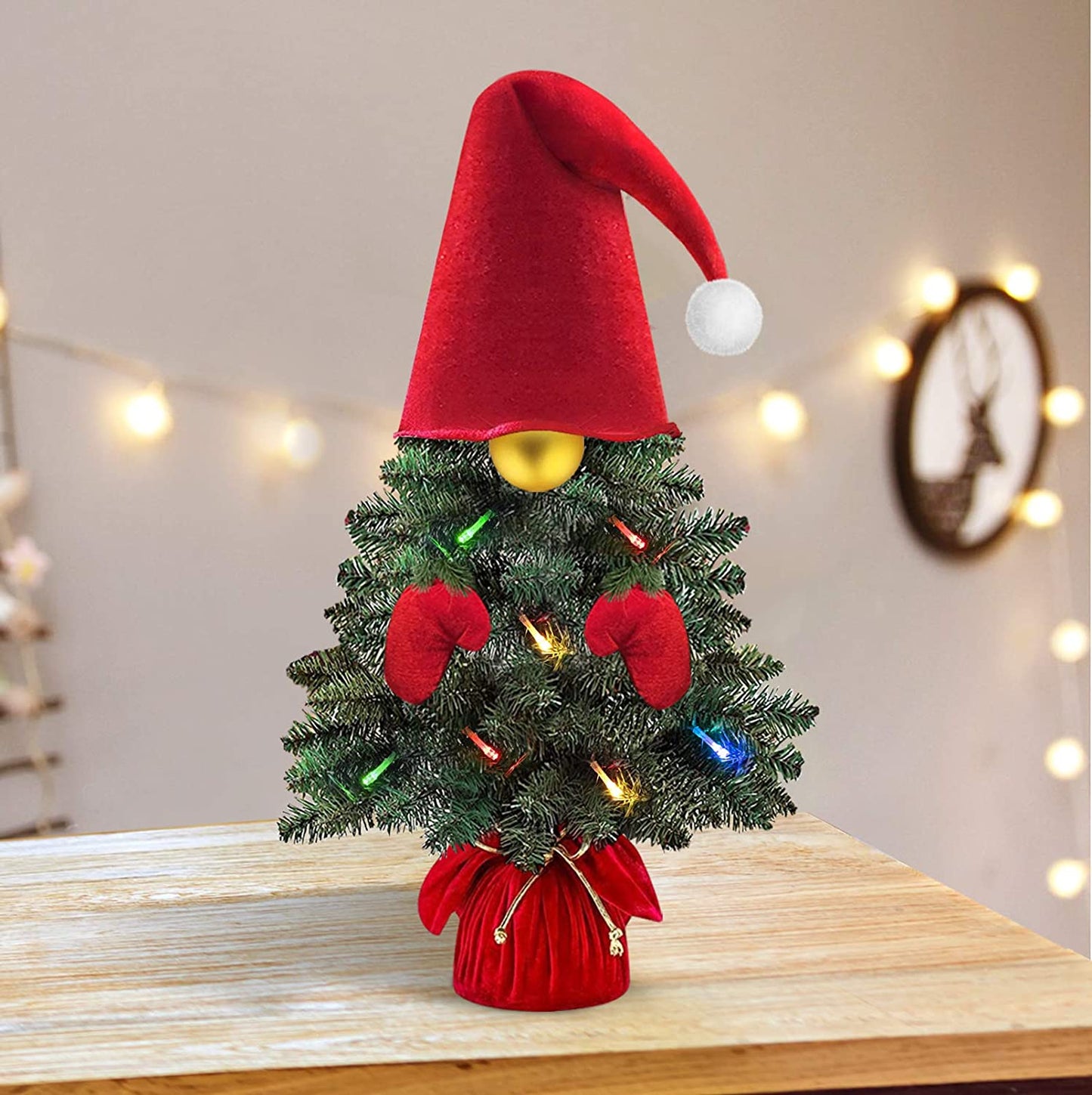 Small Santa Christmas Tree Decoration