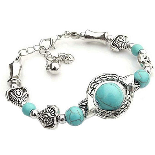 Turquoise Classic Luxury Beaded Bracelet for Women