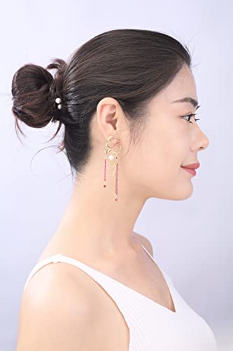 Unique Abstract face Art Earrings for Women