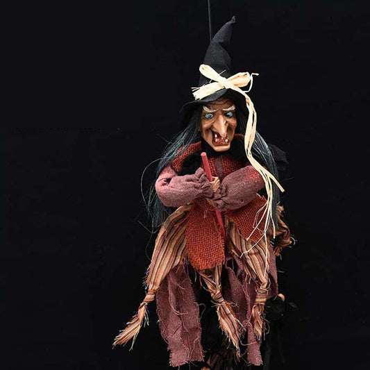 Flying Witch Hanging Ornament Halloween