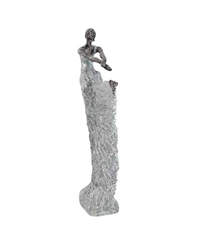 Poly-Stone Statue Dancer, 12 x 16"