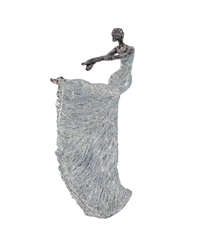 Poly-Stone Statue Dancer, 12 x 16"