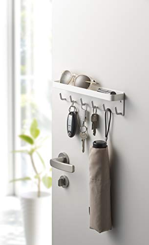 Magnetic Key Rack with Tray, One Size
