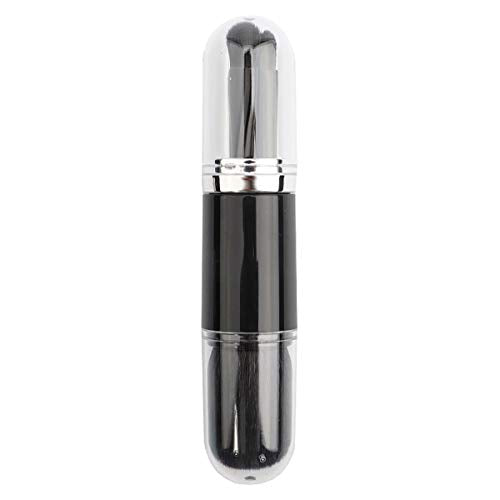 Makeup Brush Set- 4 in 1 Portable Travel Lip, Highlight, Eyeshadow, Foundation Blending & Powder Brush