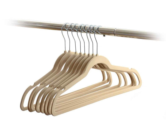 50 Pack Non Slip Velvet Clothing Hangers