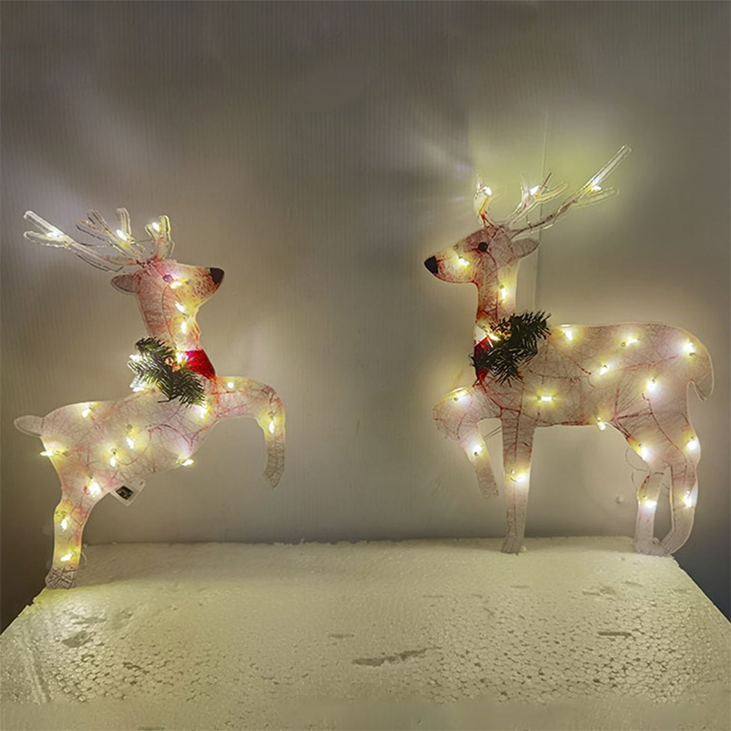 Light-Up Elk for Christmas Decoration