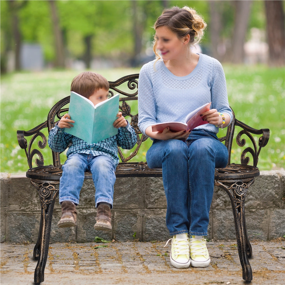Outdoor Durable Aluminium Garden Bench
