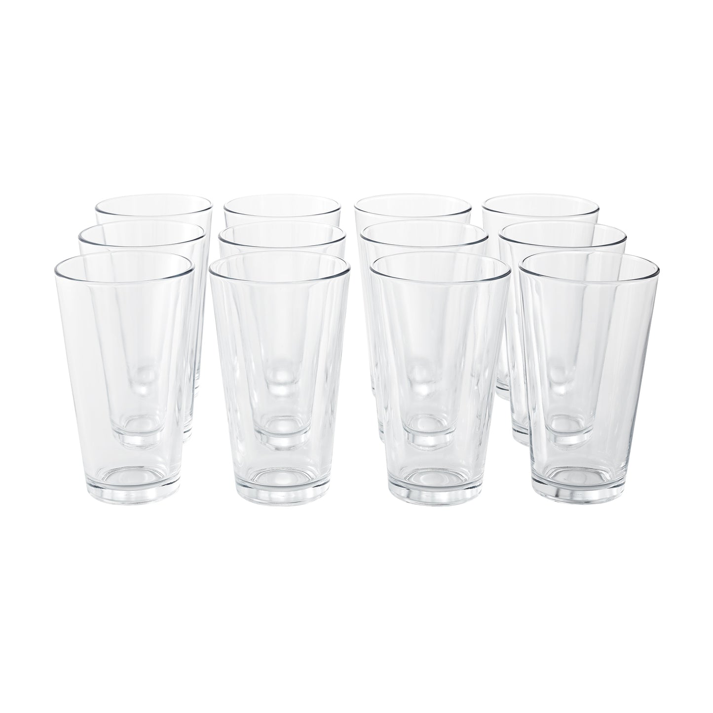 16-Ounce All-Purpose Cooler Glasses, Set of 12