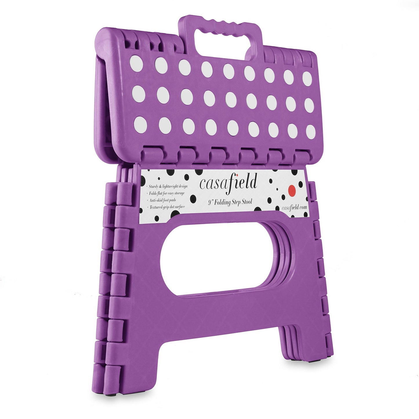 9" Folding Step Stool w/ Handle