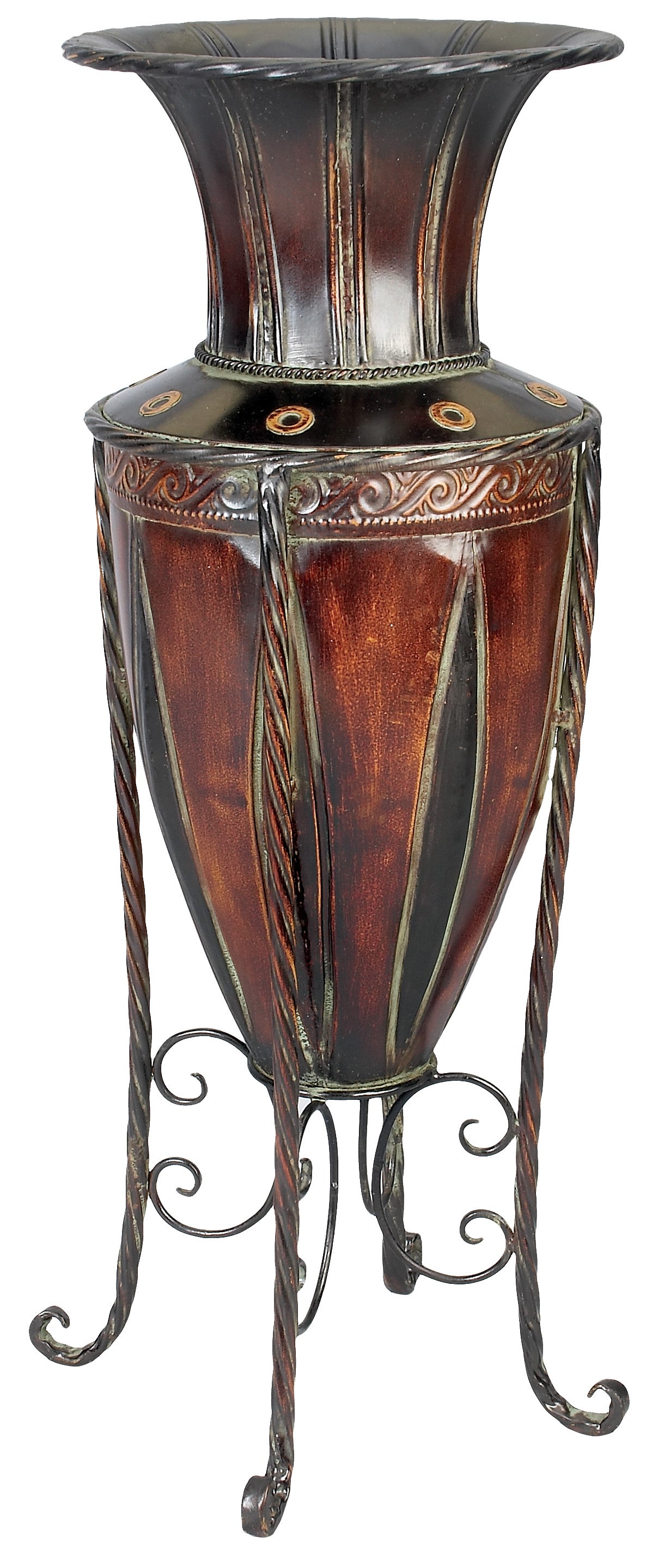 27 in RUSTIC Geometric Iron Tabletop