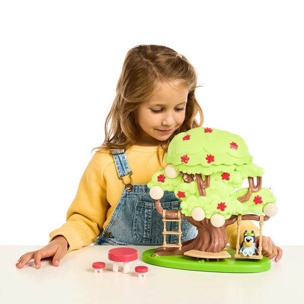 Tree Playset with Secret Hideaway, Flower Crown, Fairy Figures,& Accessories Toys for Kids