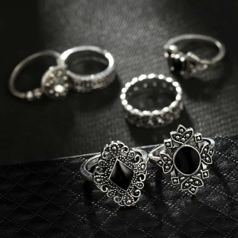 15 Pcs Vintage Knuckle Ring Set for Women