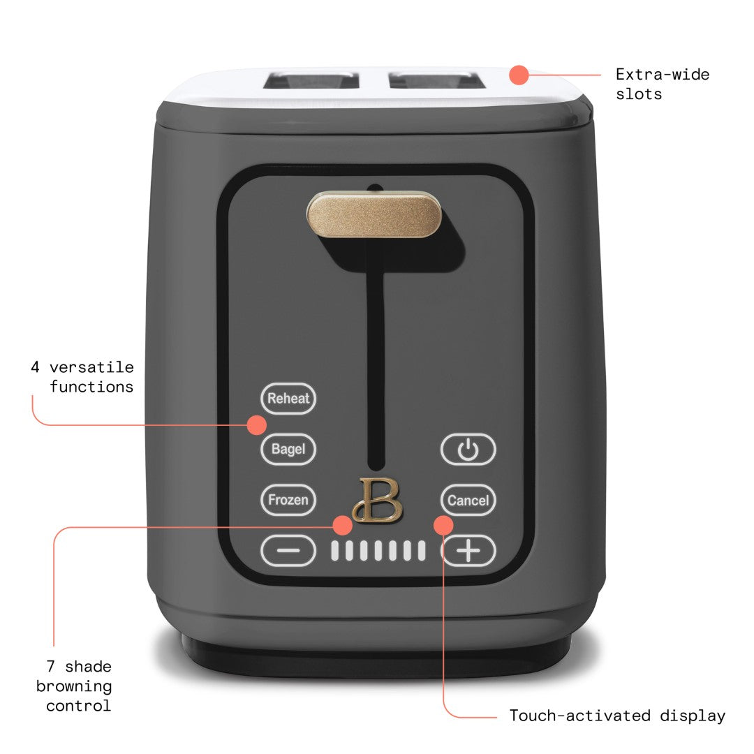 2 Slice Touchscreen Toaster