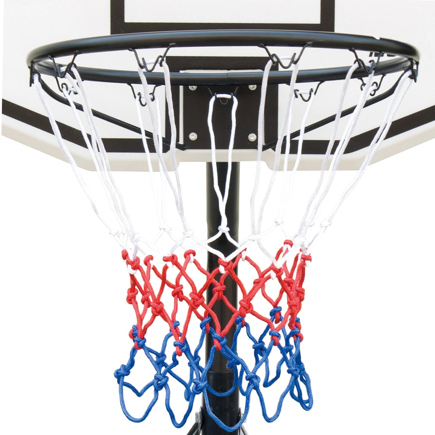 35" Portable Poolside Basketball Hoop w/ Portable Wheeled Base