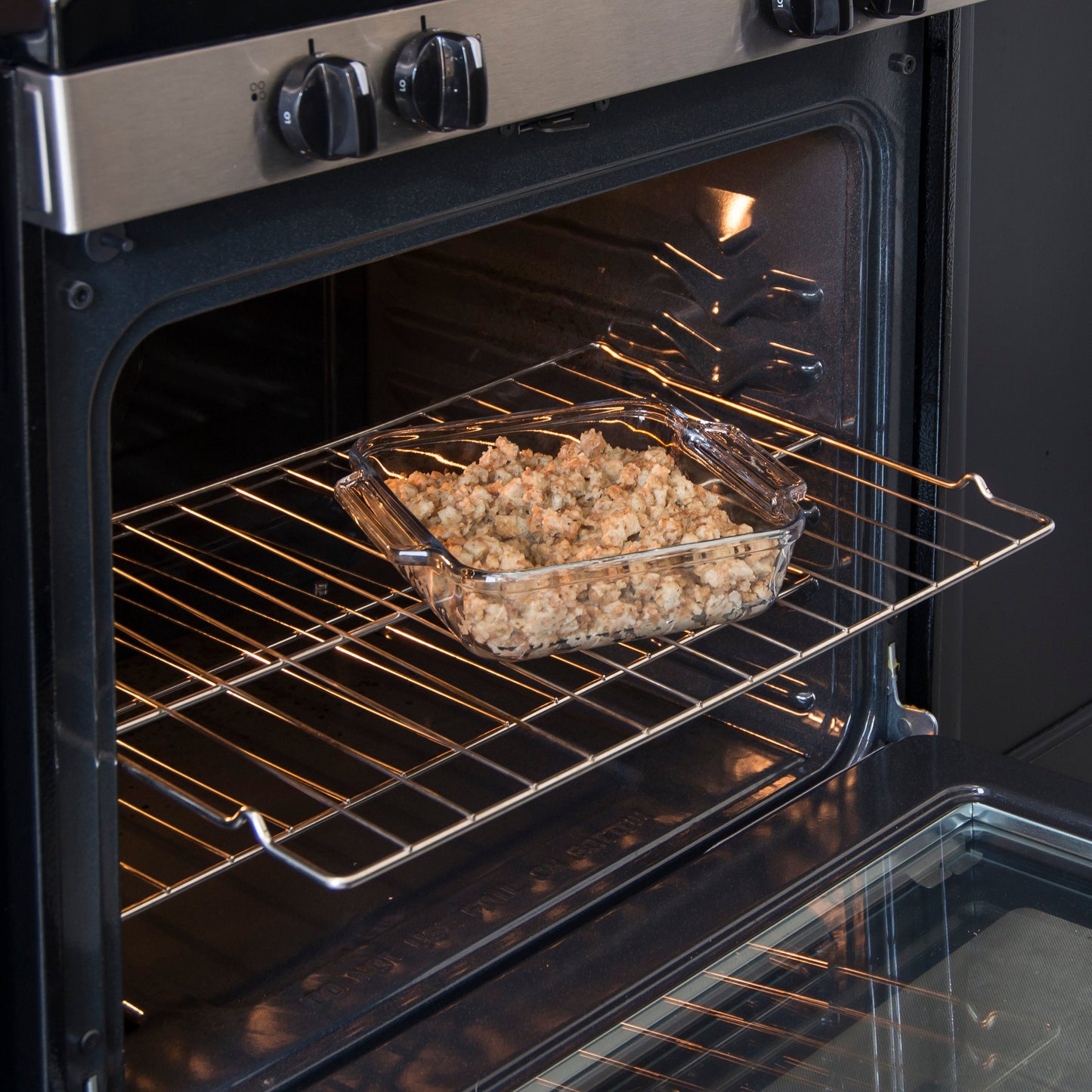 Clear Glass Bakeware Set, 7 Piece Set