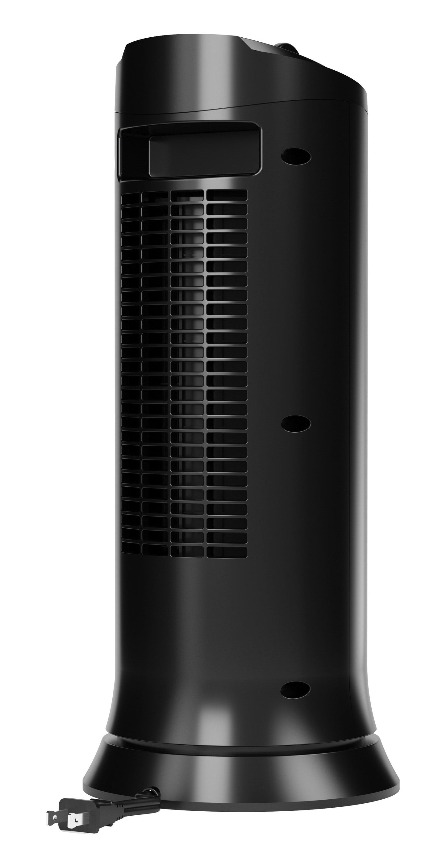 17" 1500W Ceramic Tower Space Heater, Black