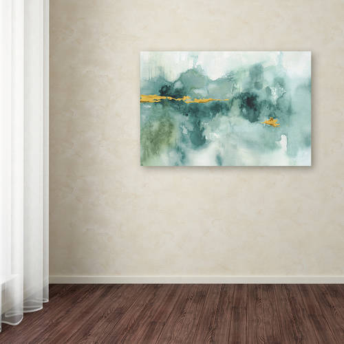 Abstract I Crop Blue" Canvas Art Home Decoration