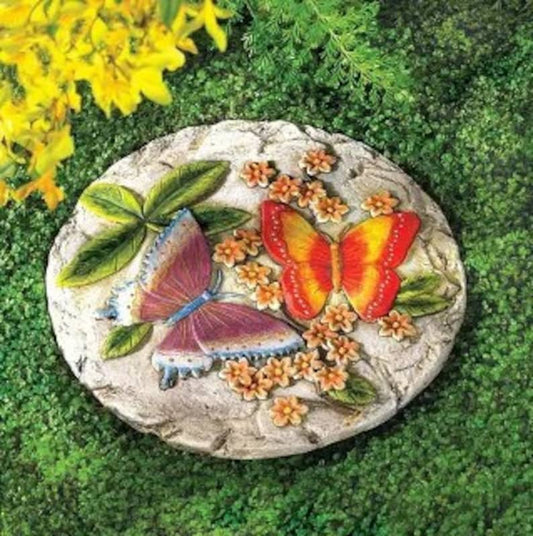 Butterfly Garden Decor, Decorative Stepping Stone