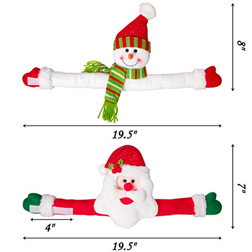 2PCS Christmas Curtain Buckles Tiebacks Decorations