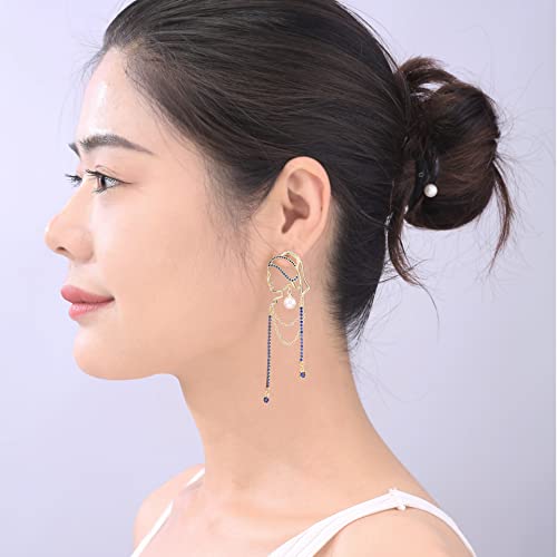 Unique Abstract face Art Earrings for Women