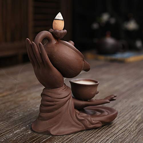 Buddha Hand Backflow Waterfall Incense Holder/Burner