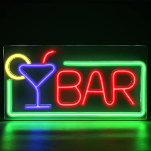 Bar LED Neon Light Sign USB Powered  for Party/Home Decor
