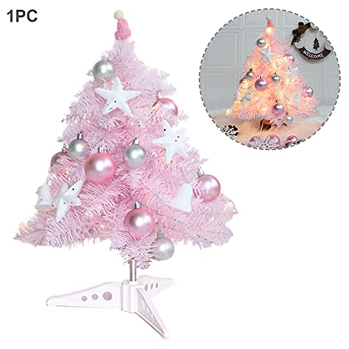 Mini Pink Artificial Christmas Tree Decoration