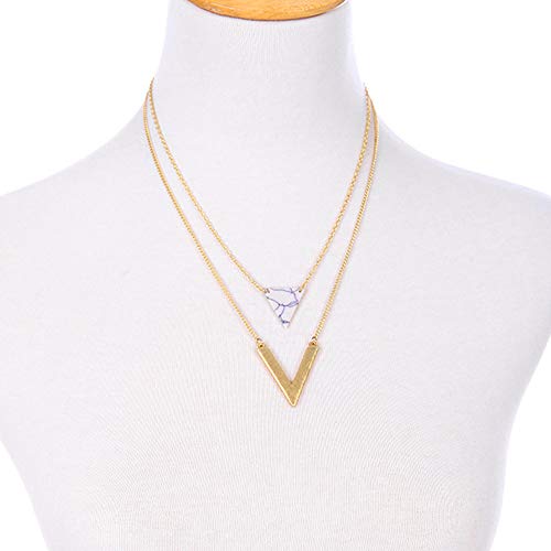 Exquisite Sequins Multilayer Pendant Necklace for Women