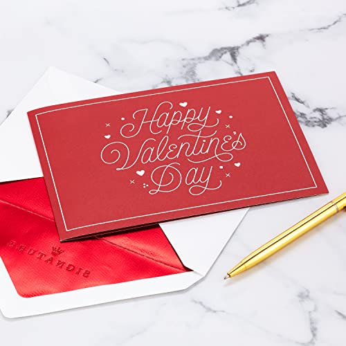 Hallmark Signature Wonder Pop Up Valentines Day Cards Assortment (4 Cards with Envelopes)