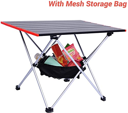 Camping/Beach Table w/ Mesh Storage Bag