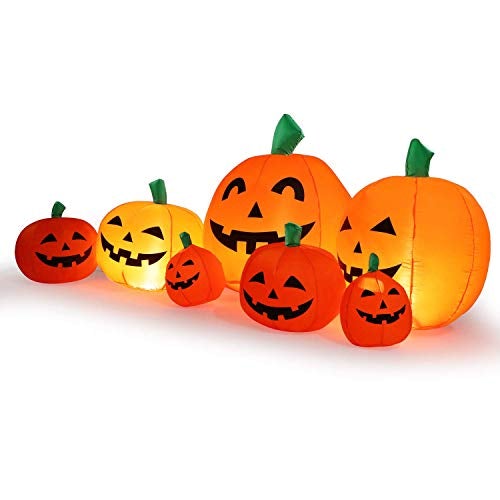 7 Ft Halloween Blow up Inflatable Pumpkin Decoration