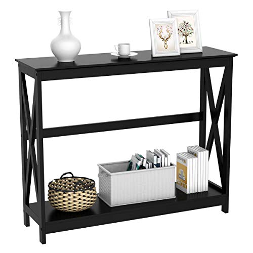 2 Tier Table Console for Entryway