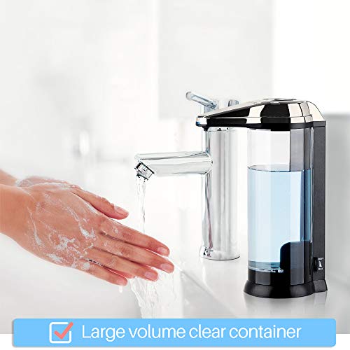 17oz / 500ml Premium Touchless Battery Operated Electric Automatic Soap Dispenser