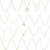 20 PCS Multiple DIY Layered Choker Necklace for Women