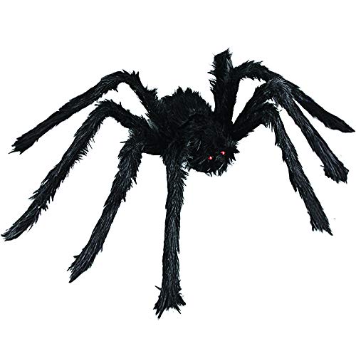 6 Halloween Realistic Hairy Spiders