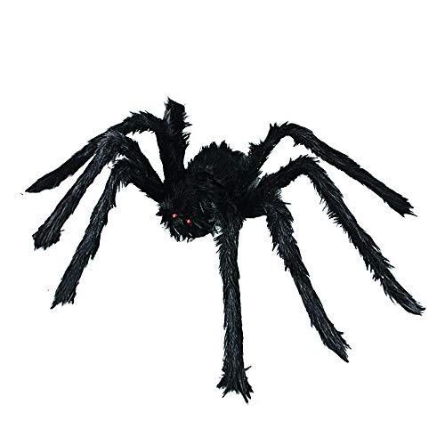 6 Halloween Realistic Hairy Spiders