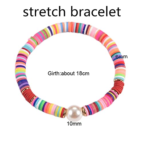 12pcs/set Heishi Bracelet for Women