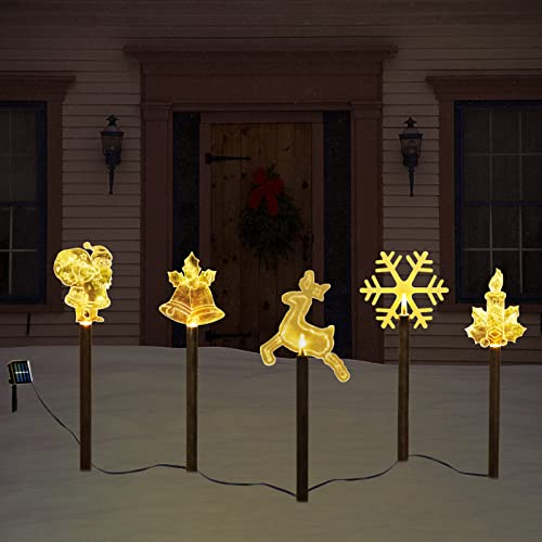 Christmas Solar Landscape Lights Decoration