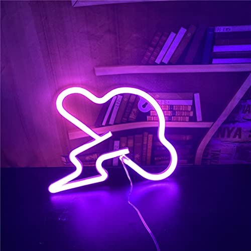 Cloud-Lightning Neon Sign Lights w/ USB or Battery Operated