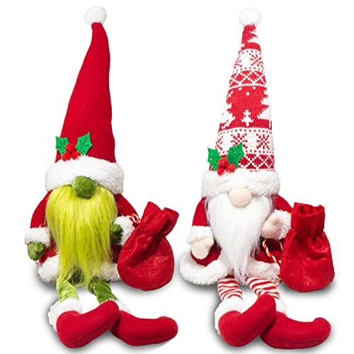 2 Pcs Christmas Gnomes Decorations